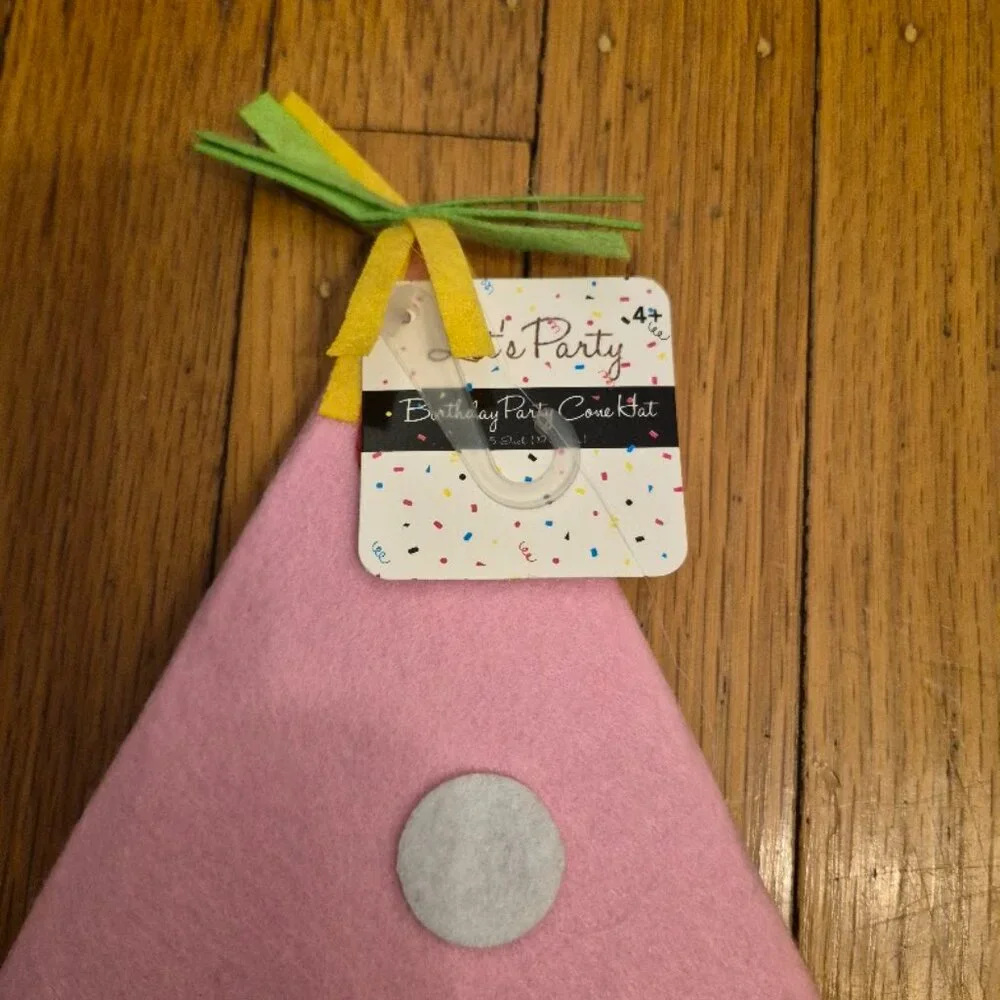 3 NEW Felt Kids Party Hats